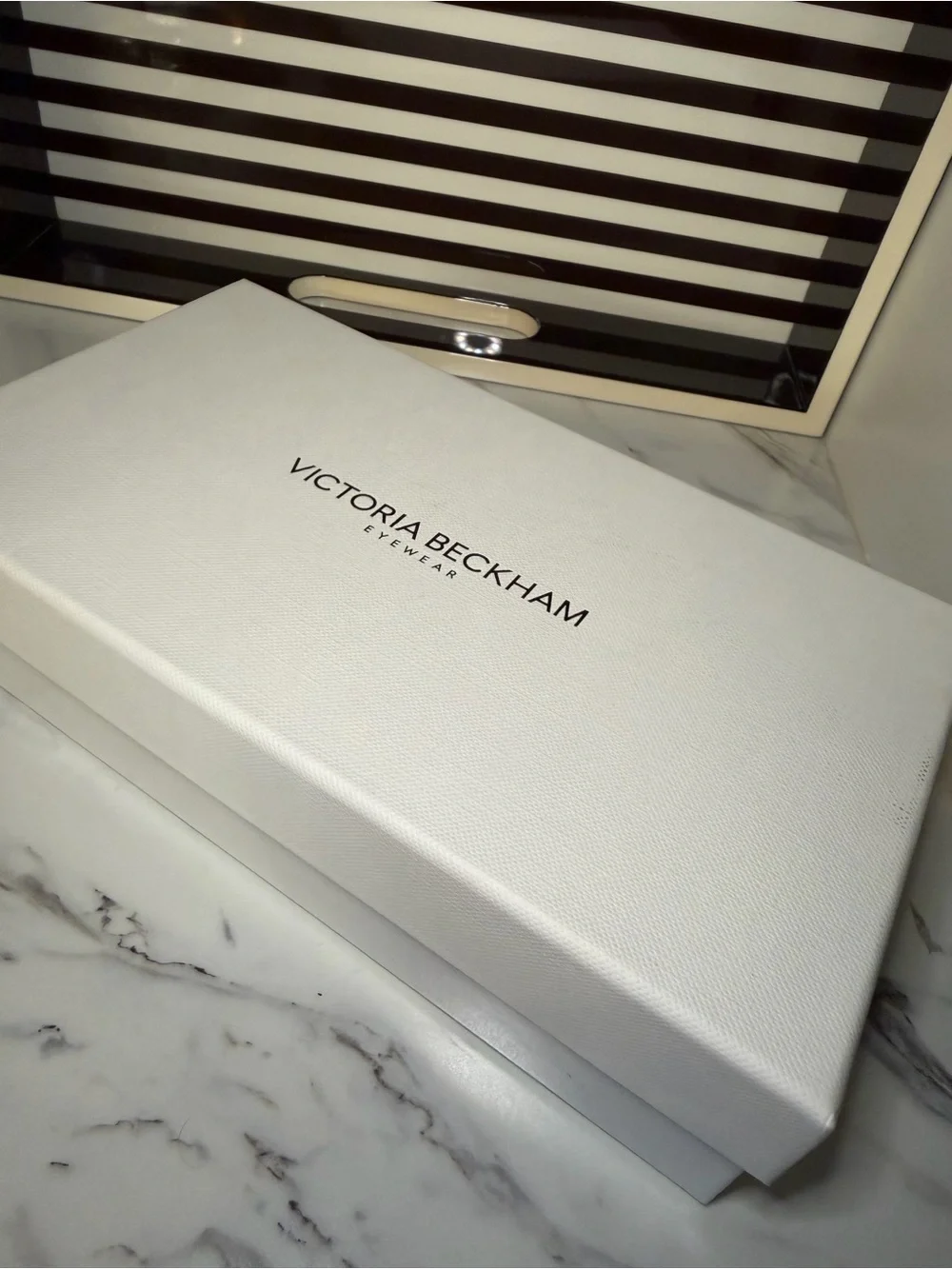 Victoria Beckham VB655S 203 Brown Oversized Sunglasses 58mm w/ Box Case